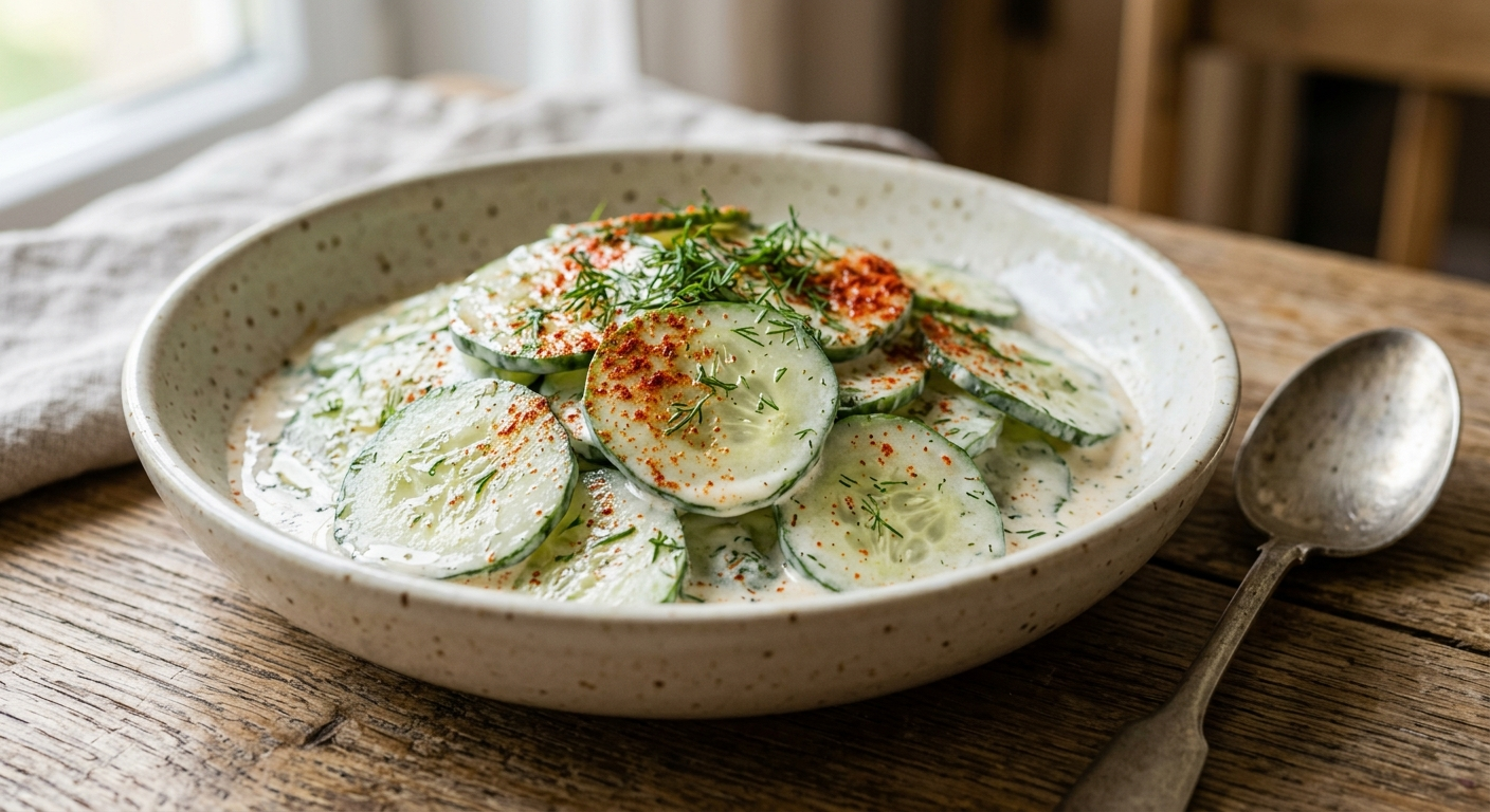 Hungarian Cucumber Salad